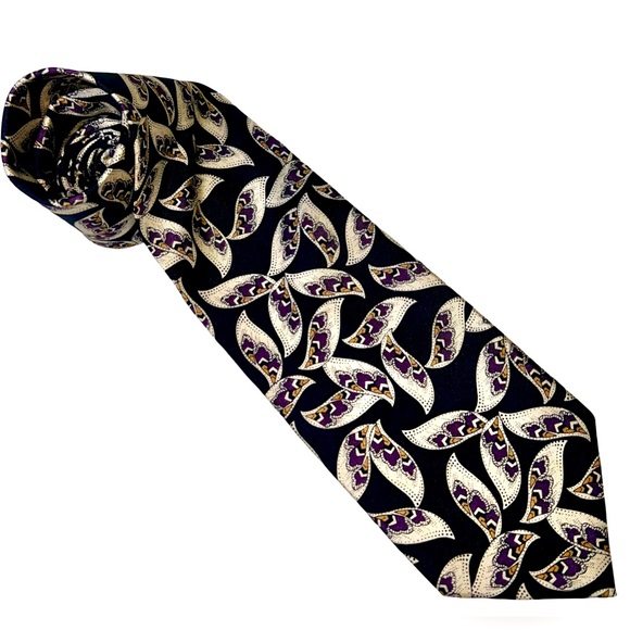 PIERRE BALMAIN COUTURE SILK TIE - Picture 1 of 5